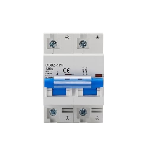 Disjoncteur batterie solaire 3P 750V 125A pour installation photovoltaïque
