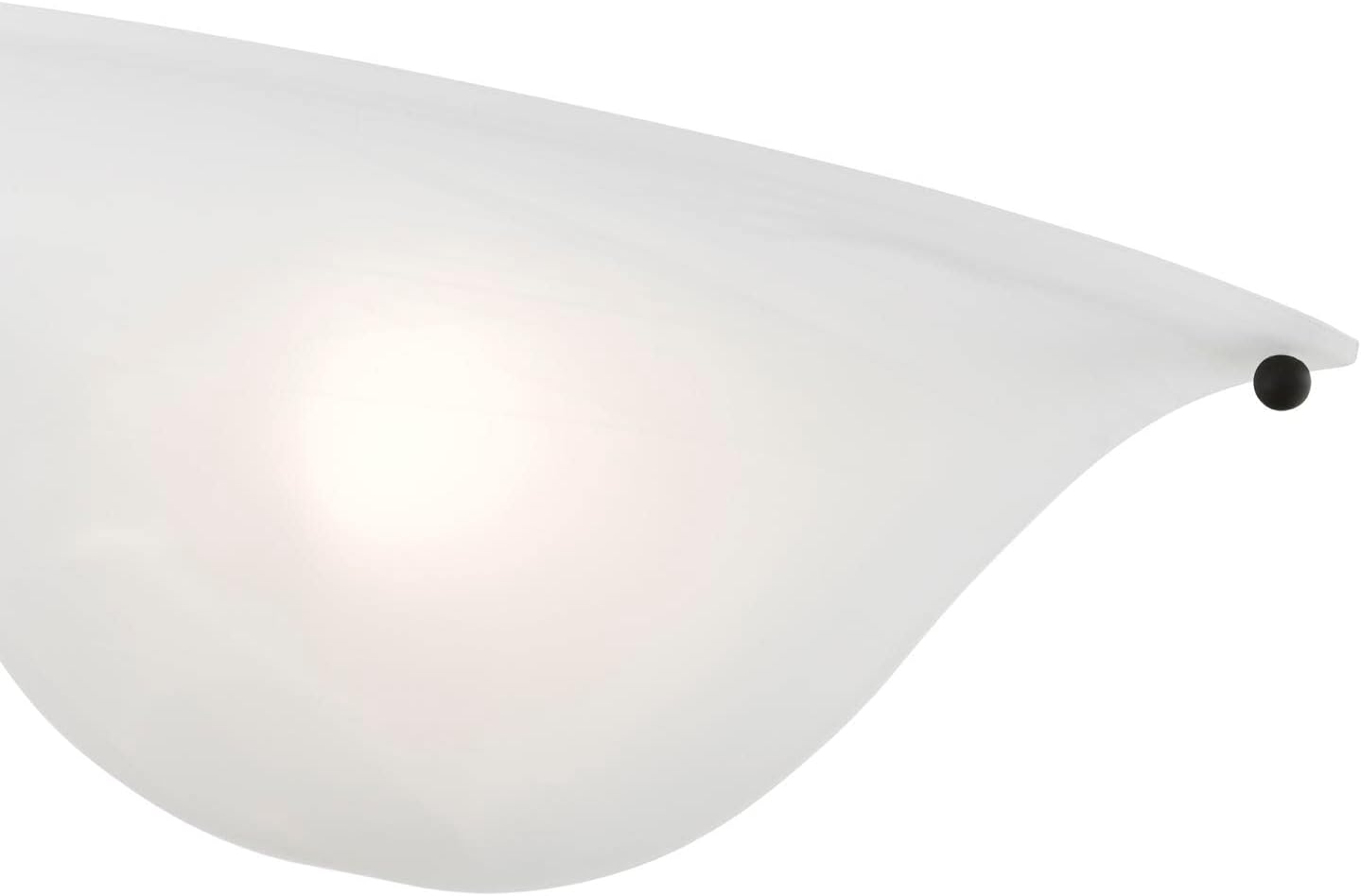 Livex Lighting Wynnewood 1 Light Wall Sconce Black Finish