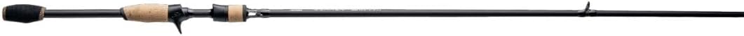 Denali Gunner Series Spinning & Casting Rods | Length 7 to 73" | 8+1 Fuji Guides | Cork Handle with Cork/EVA Foregrip | Fishing Rod | Lightweight | 24 Ton Graphite