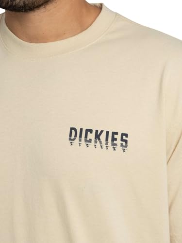 Dickies - T-Shirt Leggera Pelham, Uomo, Beige, Taglia: 2XL - 5