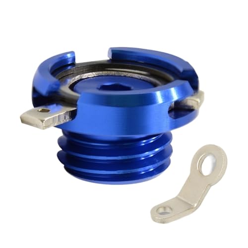 Für DUCATI 848-1098-1198 HYPERMOTARD 821/HYPERSTRADA 821 MONSTER 696/821/1100/1100 EVO/1200/1200S Motoröl Filter Abdeckung Kappe(Blue)