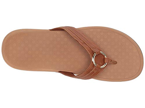 Vionic Tide Aloe Women's Orthotic Sandals Mocha Leather - 9 Medium #TOP2