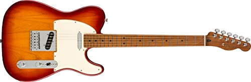 Fender Limited Edition Player Telecaster Roasted MN Sienna Sunburst – Guitare Électrique - Les Beatles, Paul McCartney, John Lennon, RIngo Starr, George Harrison Fender Limited Edition Player Telecaster Roasted MN Sienna Sunburst - Guitare Électrique