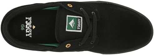 Emerica Men's Figgy G6 Skate Shoe, Black/Black, 10.5 | Image 4