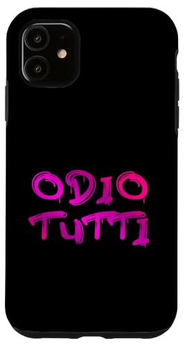 Odio tutti, dal primo all'ultimo. Divertente graffiti vGP �X�}�z�P�[�X iPhone 11 �p