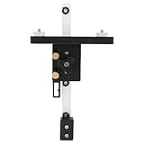 Valla de sierra de mesa, soporte auxiliar principal de aluminio y plástico, herramienta de bricolaje para sierra circular para carpintería