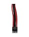immagine 3Thermaltake AC-033-CN1NAN-A1 Set di Cavi Modulari con Maniche, Nero/Rosso