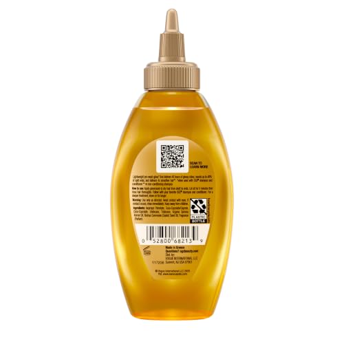 OGX Mirror Shine + Argan Oil Pre-Wash Hair Gloss, 4 fl oz - image 7