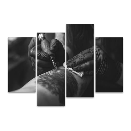 4Pcs Canvas Wall Art Framed Wall Art for Living Room