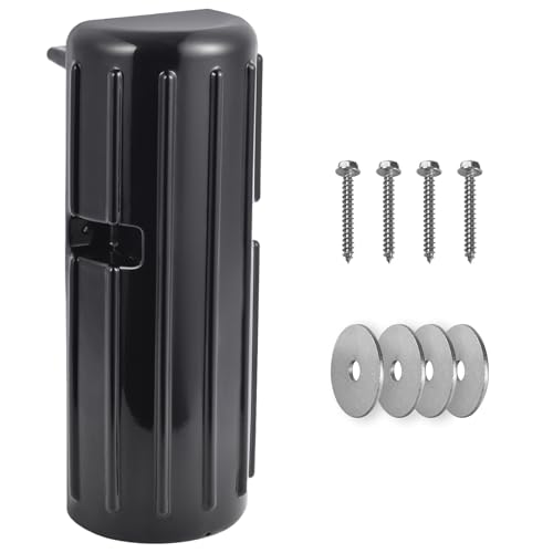 DD Boat Dock Bumpers Boat Bumpers for Docking, Inflate Marine Dock Bumpers, Durable BoatDock Protection from Scratches & Collisions(Black-1Pack)