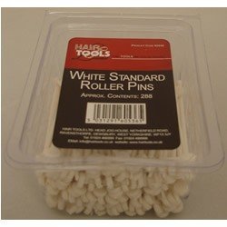 Hair Tools White Standard Roller Pins 288 Pack