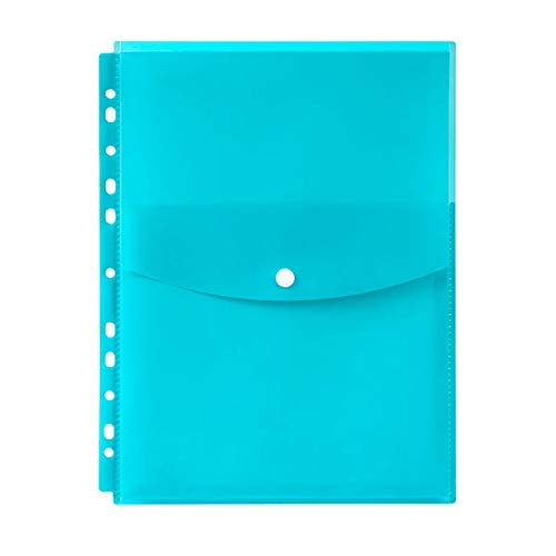Classeur A4 vertical Marbig 2025801 bleu marine rigide avec ouverture supérieure Top Open
