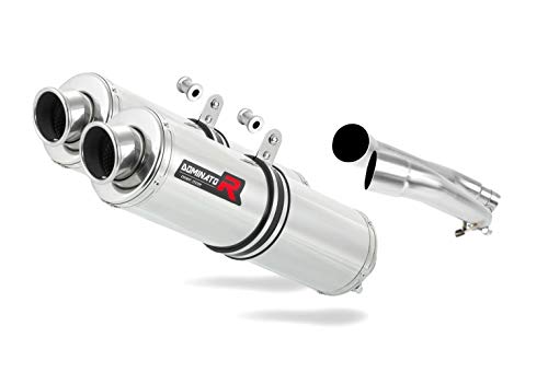 DOMINATOR CBF 1000 Pot d'échappement Rond Silencieux Exhaust Racing Slip-on 2006 2007 2008 2009