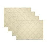 Lenox Laurel Leaf Set of 4 Placemats, Ivory