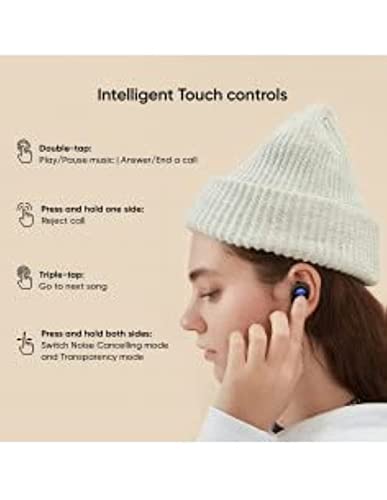 Image of realme Buds Q2 Bluetooth Truly Wireless in Ear Earbuds with Mic, Fast Charging & Up to 28Hrs Playtime (Grey)
