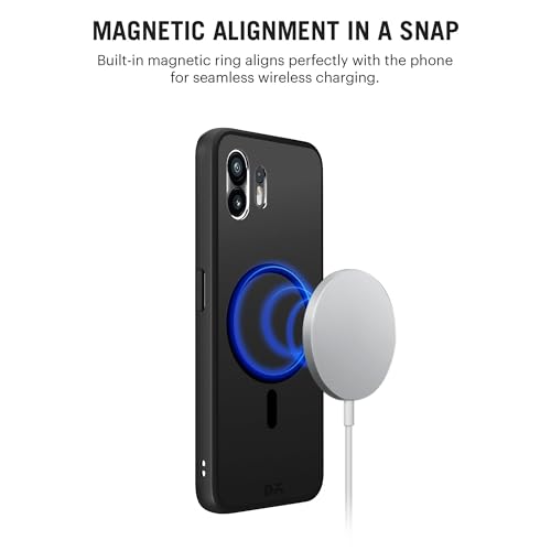 Image of DailyObjects Nimbus 2.0 Magnetic Phone Case Cover Compatible with Nothing Phone 2 | Wireless Charging Slim Back Cover | 2 Layer Edge Protection & Shockproof