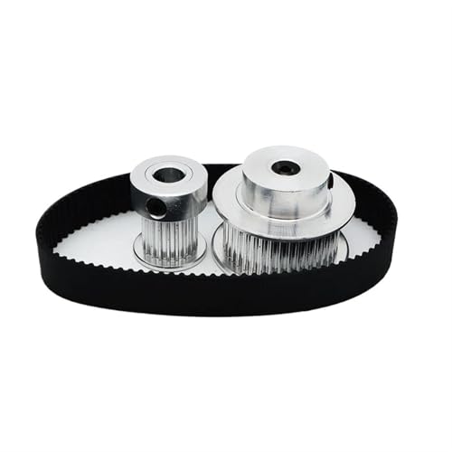 Polea 2GT 36T y 12T con correa de 10mm para reductora de impresora 3D 7