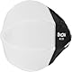 Godox ML100BI Softbox, ML-CS30 zusammenklappbare Laternen-Softbox, 30x30cm GOdox Mount SoftBox für Godox ML100R ML100Bi ML60IIBi ML60Bi ML60 ML30Bi ML30