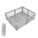 ベビーサークル 折りたたみ 120*160cm 扉付き メッシュ