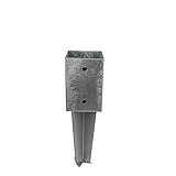 Die Bodenhülsen sind in folgenden Größen erhältlich: 71 × 71 mm und 91 × 91 mm. Durch die Feuerverzinkung sind die Bodenhülsen gegen äußere Witterungseinflüsse geschützt.