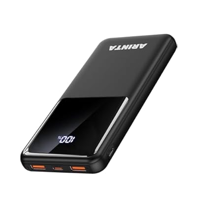 ARINTA Power Bank Portable Charger 10000mAh PD ...