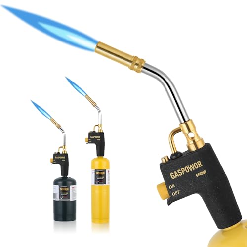 High Intensity Propane Torch Head with Hose & Clip