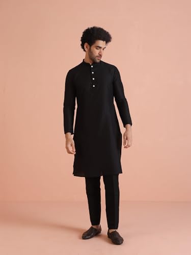 Image of KISAH Men Kurta Sherwani Trouser Set