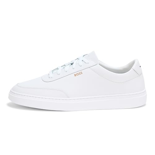 Image of BOSS Men's Kieran Smooth Leather Tennis Sneaker