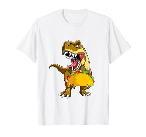 Cinco de Mayo T-Rex Funny Tacosaurus Rex Dinosaur Kid's T-Shirt
