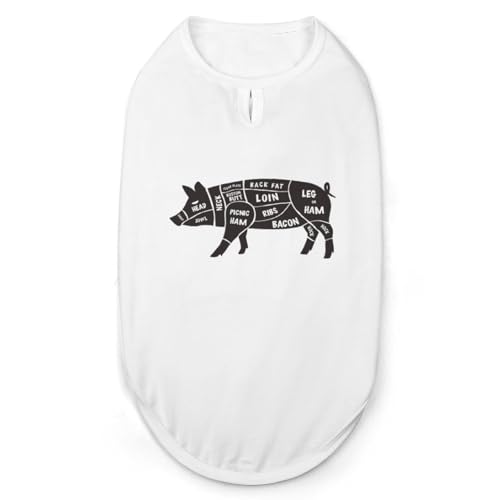 ペット服 焼肉定食 豚肉の部位 とんかつ定食 犬服 ペットウェア Tシャツ パーカー 袖なし 犬の服 タンクトップ タンクトップ クールベスト 通気性 ファッション S-2XL