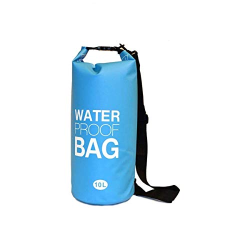 TKG MALL Waterproof Dry Bag for Outdoor, Sports, Swimming and Camping (Multicolour, 10 L)