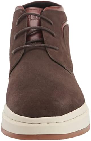 Stacy Adams Men's Corbin LACE UP MID Sneaker, Mushroom Suede, 10 | Image 1