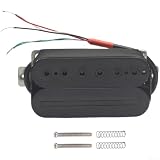 Dual Coil Humbucker Pickup mit Alnico 5 Magneten Schwarz(Black 52mm)