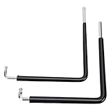 Ejoyous 2-teilige Fenster-Einstellwerkzeuge, 59CrV4-Stahl, Vielseitige Sechskant- und TX15-Schlüssel für Maco, Roto, Schüco, Fensterreparatur und -installation