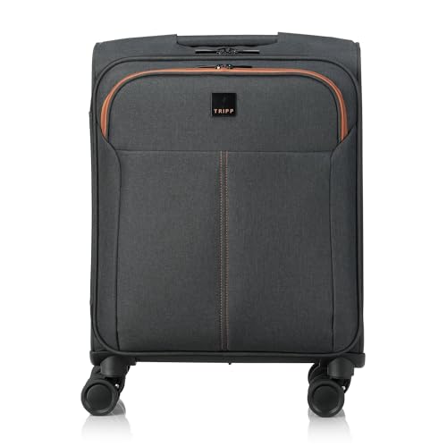 TRIPP Affinity Grey Marl Cabin Suitcase 55x40x20cm