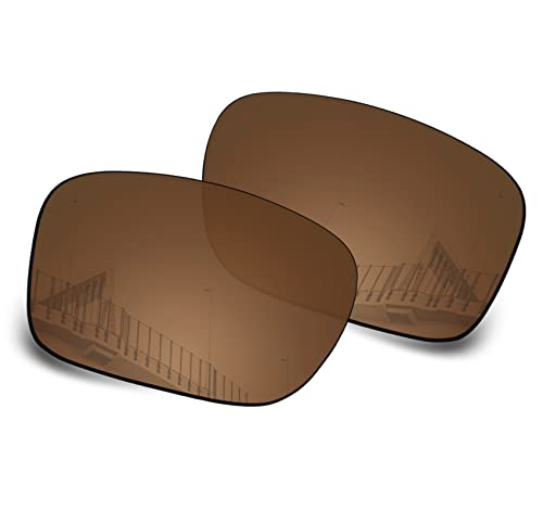 Image of Well-aimed Replacement Lenses Compatible with Oakley Holbrook XL Sunglasses - Brown Polarized