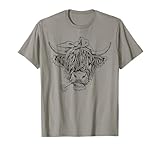 Highland Cow Western Girls Bandana Cow Print