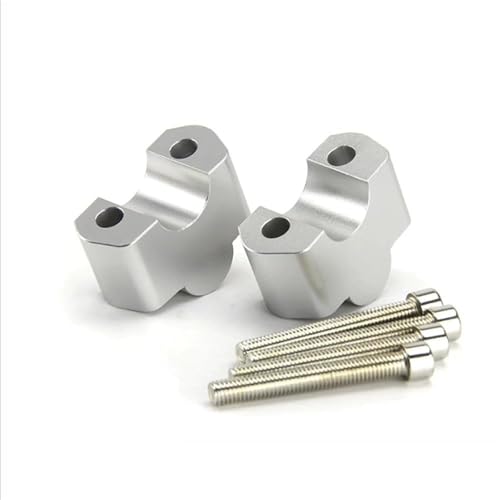 Abrazadera manillar elevador BMW G310GS de aluminio mecanizado robusto