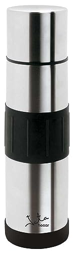 Jata Hogar 837 - Termo 750 ml de Acero Inoxidable Doble Pared, Botella Térmica 750 ml sin BPA, Mantiene Frío y Calor Varias Horas, Cierre Hermético Antifugas, Tapa Vaso y Vertedor Rápido