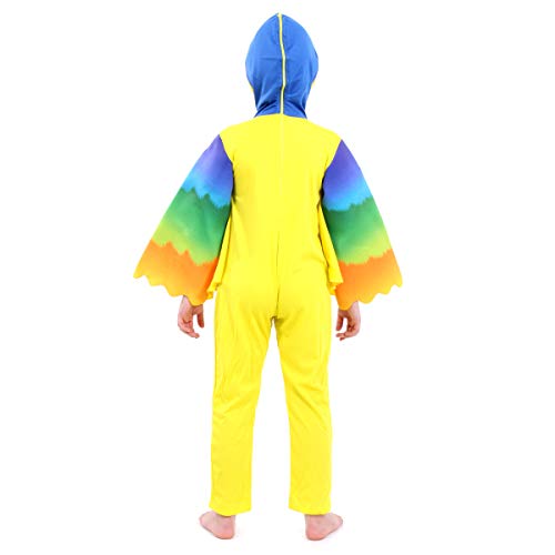 Sulamericana Fantasias Arara Infantil, 3 Anos, Multicor