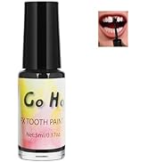Go Ho Makeup Tooth SFX Black Paint,Temporary Black Teeth Paint,Safe,Quick Dry&Realistic,Perfect f...