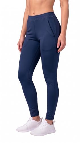 Image of Mehrang Stretchable Yoga Pants for Women & Gym Pants for Women Workout with Mesh Insert & Side Pockets