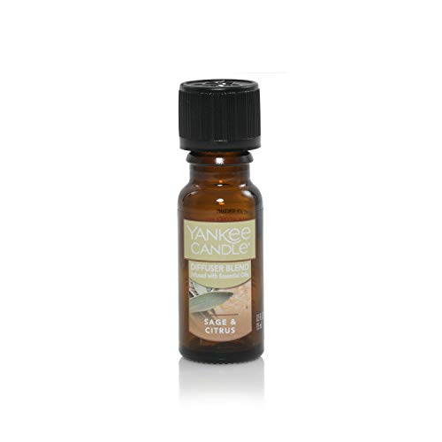 Yankee Candle Home Fragrance Oil | Sage & Citrus Scent | for Ultrasonic