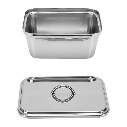 Recipiente Hermético para Almacenamiento de Mantequilla de 600ml de Acero 7