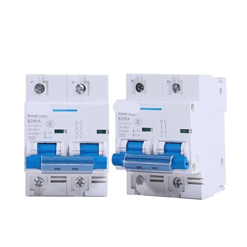 Cortocircuitos en baterías solucionados con el disyuntor de protección 2P 250A 12v-125v