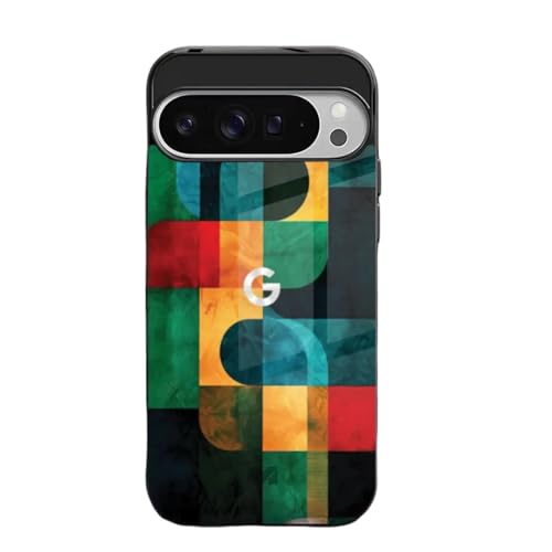 Image of MILLION CASES Chromatic Blocks Spectra Case for Google Pixel 8a, Google Pixel 8a Back Cover Case(2024) - PC