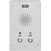 Fanvil - SIP Audio Intercom 2 SIP Lines IP65 POE 2DSS Keys HD Audio بدون كاميرا