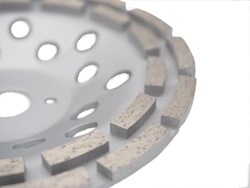 BOXTEC Diamantschleifteller in Premium-Qualität Diamantschleiftopf 22,2 mm doppelreihig für BETON, ESTRICH, MAUERWERK mit hocheffizientem Materialabtrag