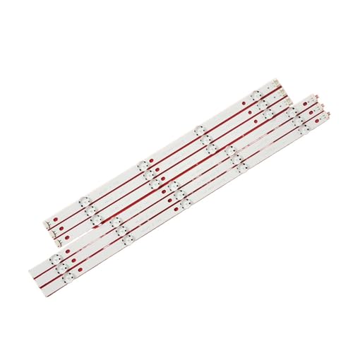 Lskjzzn 6 uds/1 Juego de Tira de LED for iluminación Trasera Compatible for LG 49' TV 49UJ630 49LJ614V 49UJ634V 49UJ670 49UJ651V 49UJ701V 17Y 49UJ65_A_27LED