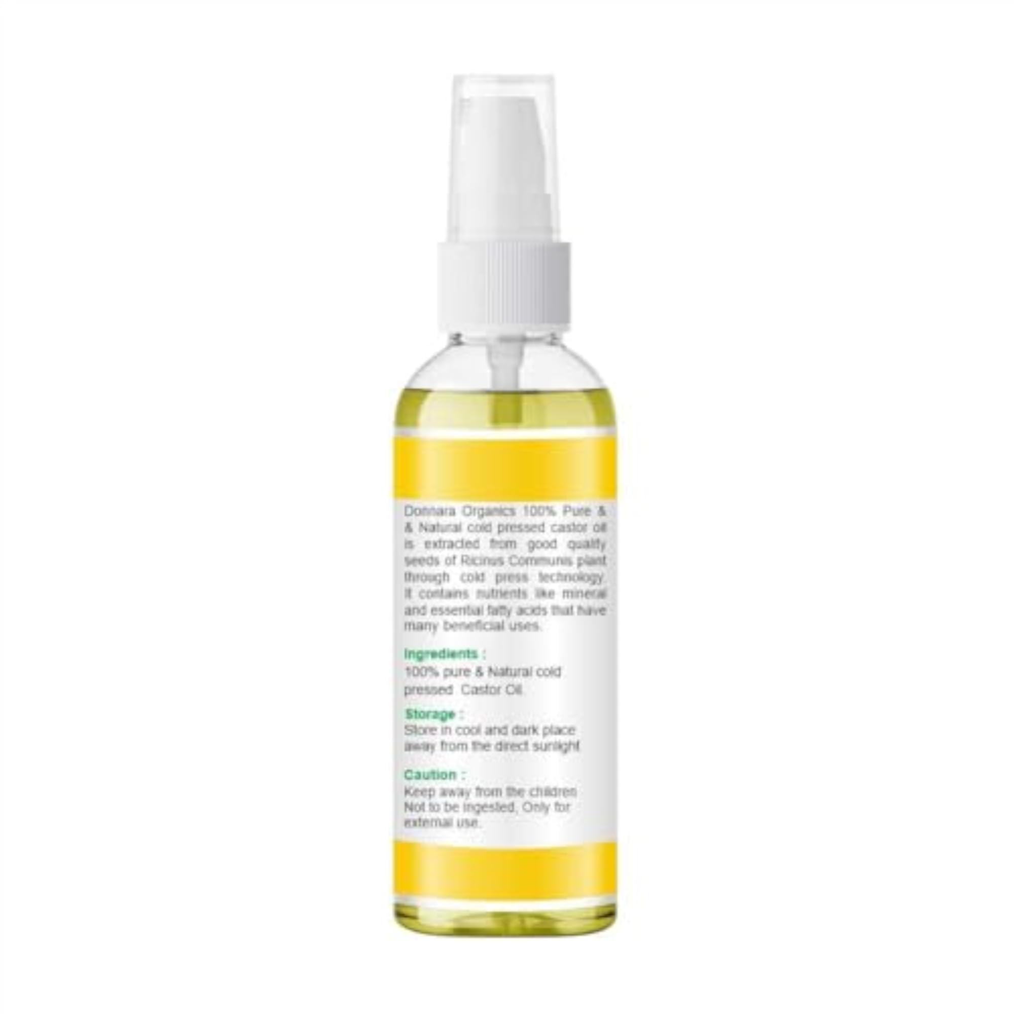 100% Pure Castor Oil and Coconut Oil Combo Pack